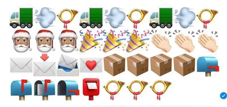 Assistenten des Weihnachtsmannes