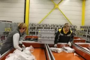 Assistenten des Weihnachtsmannes