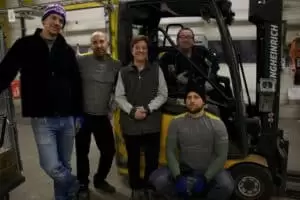 Assistenten des Weihnachtsmannes