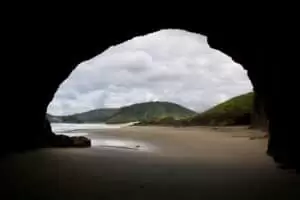 Nový Zéland 6. část Black Beach