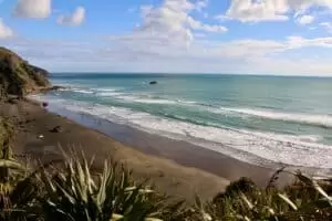Nový Zéland 6. část Black Beach