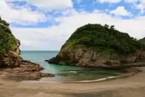 Nový Zéland 6. část Black Beach