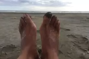 Nový Zéland 6. část Black Beach