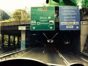 Strassentunnel Gotthard