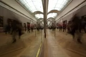 Paříž, Eiffelovka a Mona Lisa